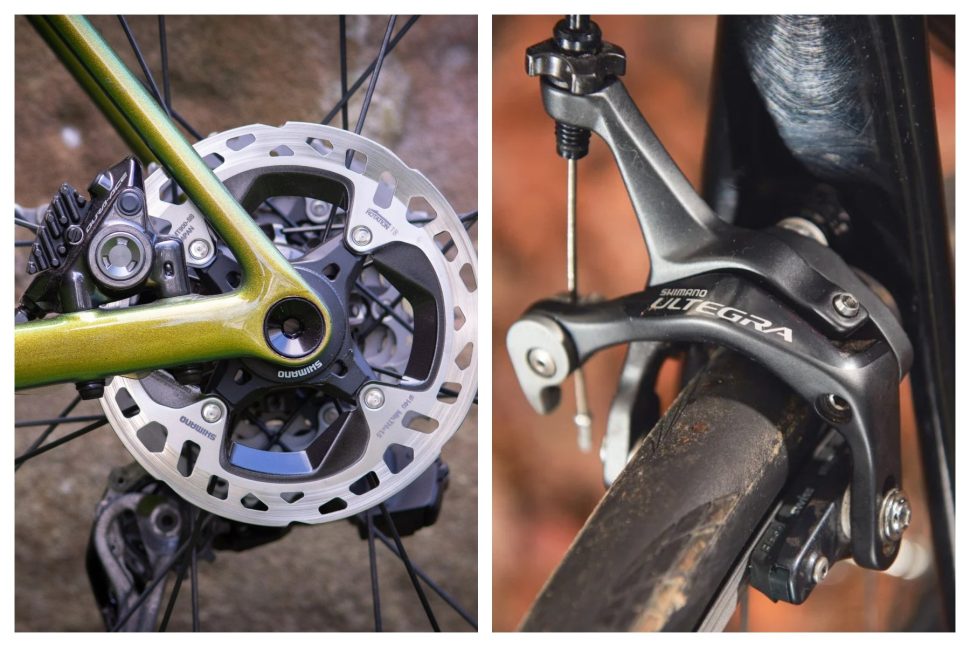 Disc brakes vs rim brakes