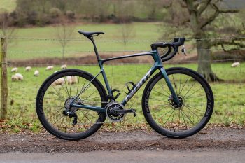 Giant Defy Advanced SL 0 bike on road