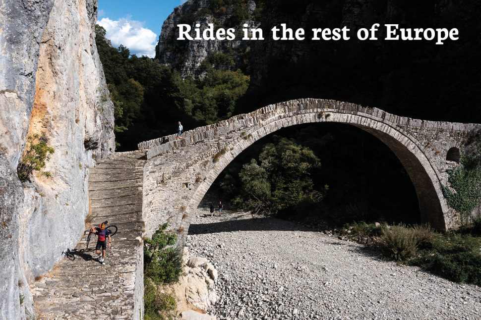 Rides in the rest of Europe